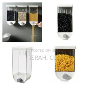 Wall-Mounted Cereal Dispenser,
