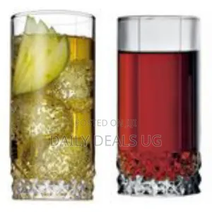 Tango 6 Piece of Water/Juice Glasses/Tumblers-Colorless