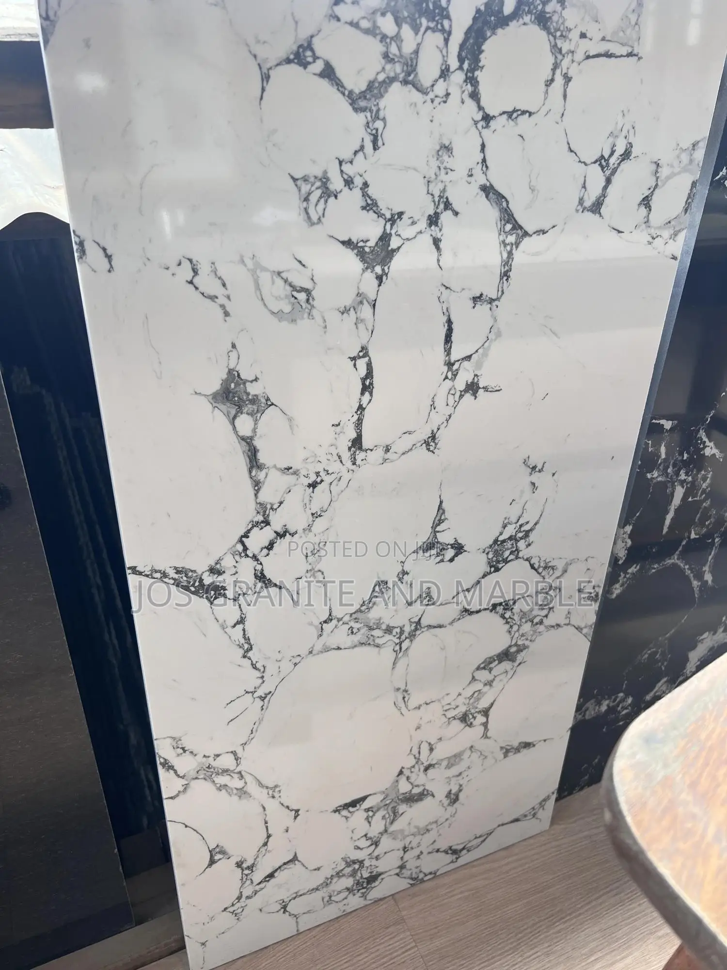Carrara Black Marble