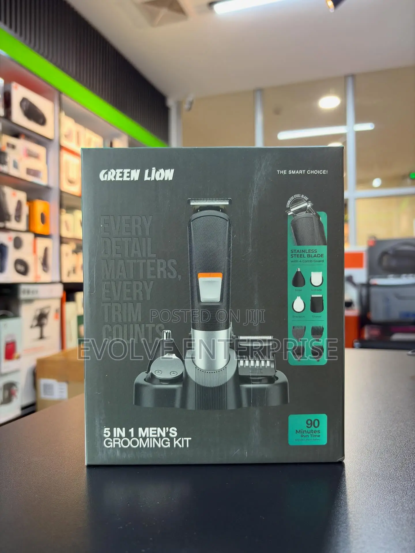 Green Lion 5in1 Men’S Grooming Set