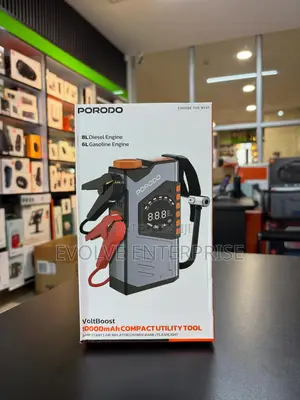 Porodo Voltboost 10000mah Compact Utility Tool