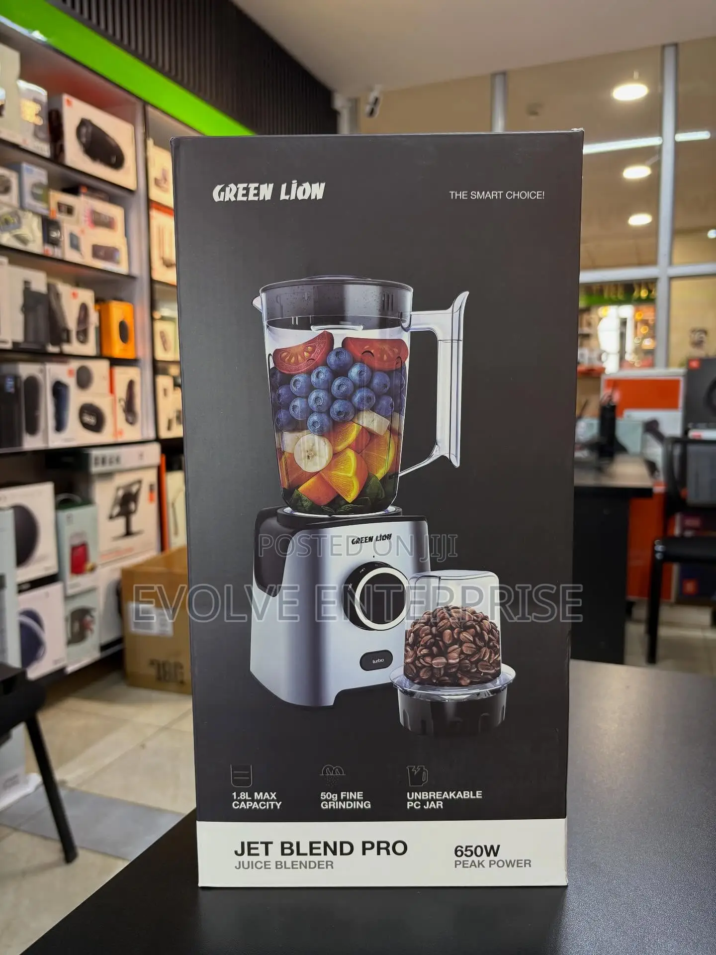 Green Lion Jet Blend Pro Juice Blender 650w