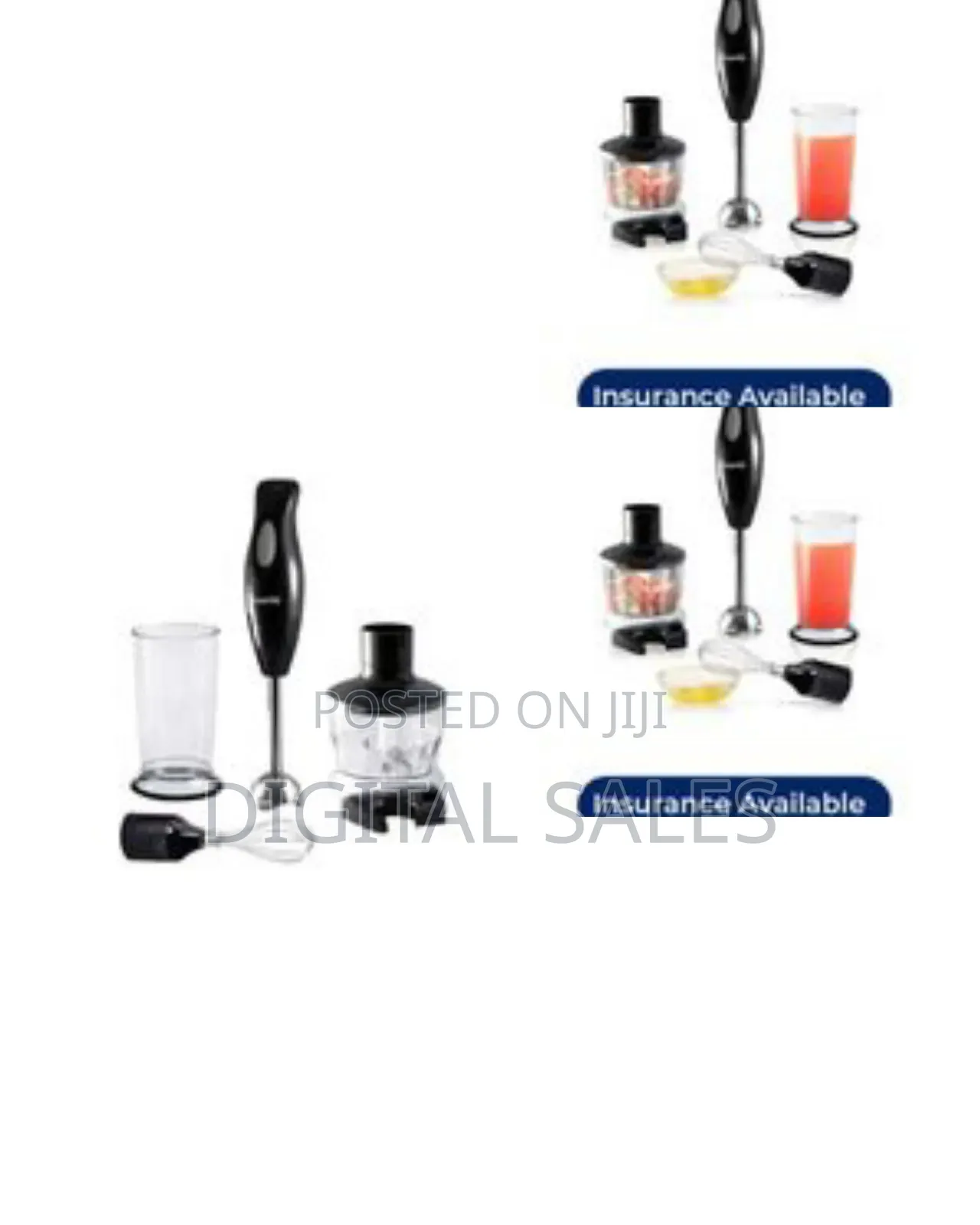 Saachi 4 in 1 Multi - Purpose Hand Blender