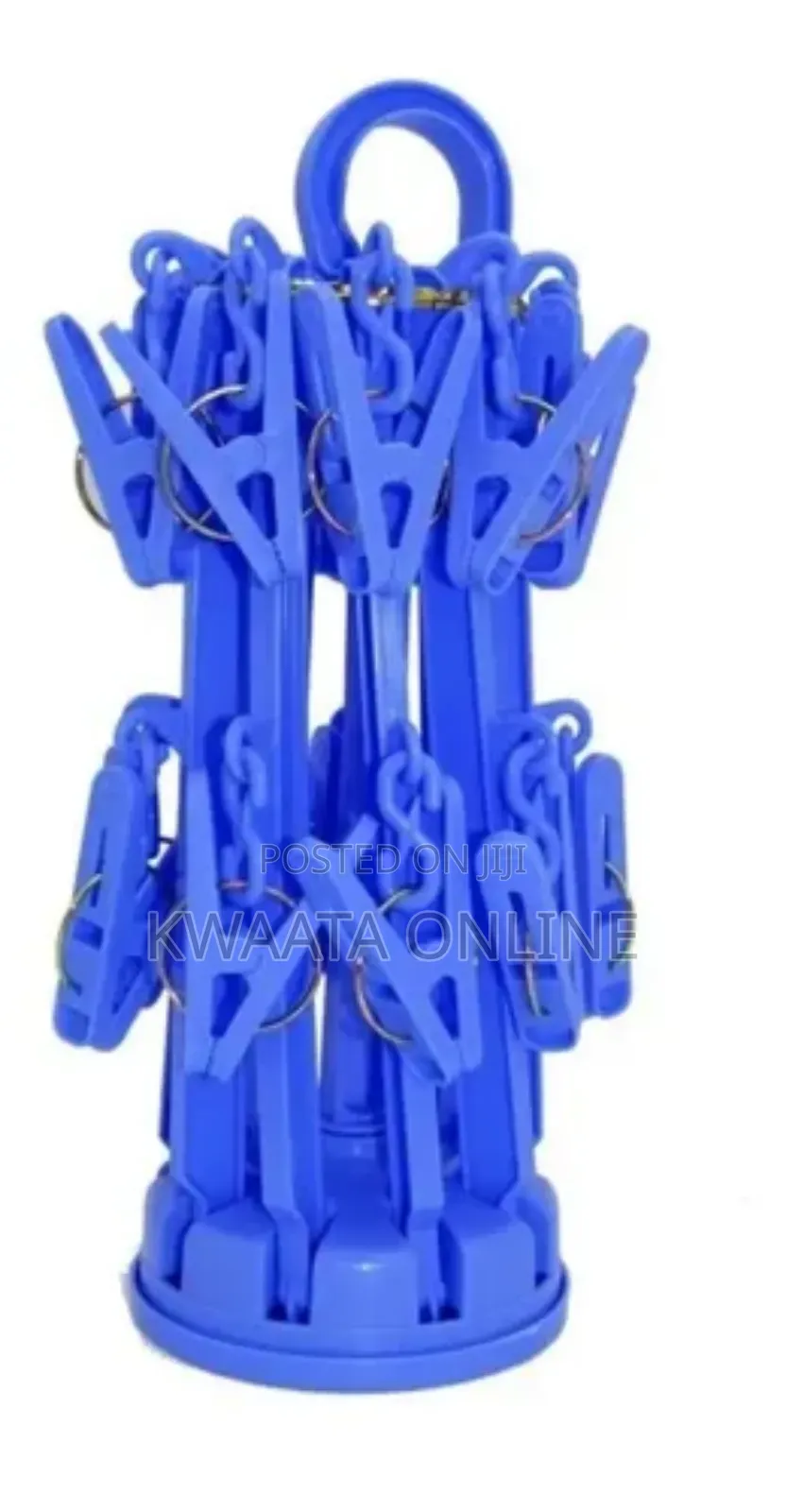 16 Pant Pegs Rotating Clothesline Plastic Octopus Foldable Hanger