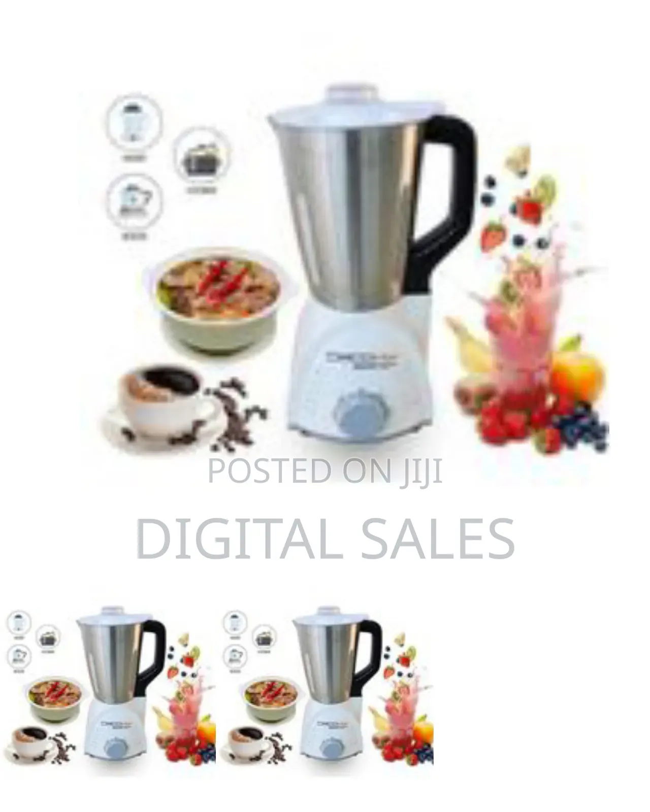 DSP 300 W Turbo 3 in 1 Blender