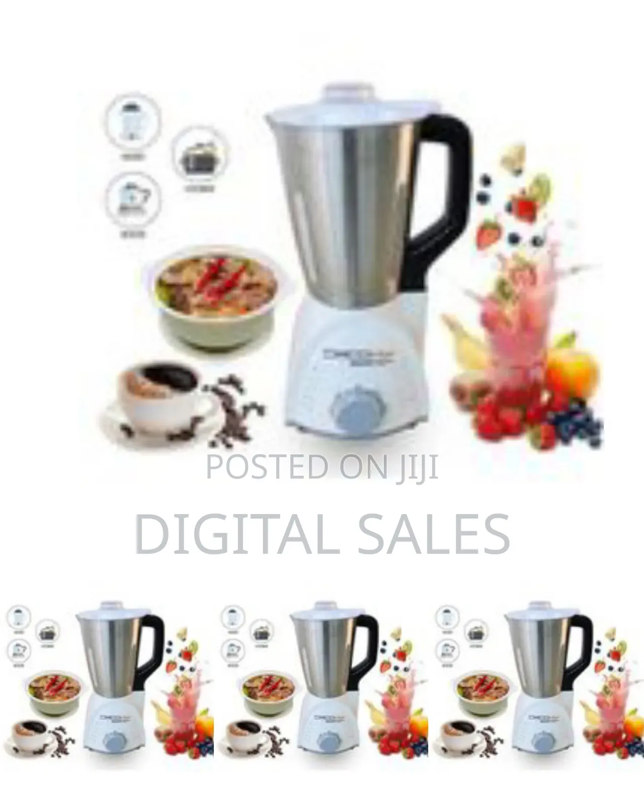 DSP 300 W Turbo 3 in 1 Blender