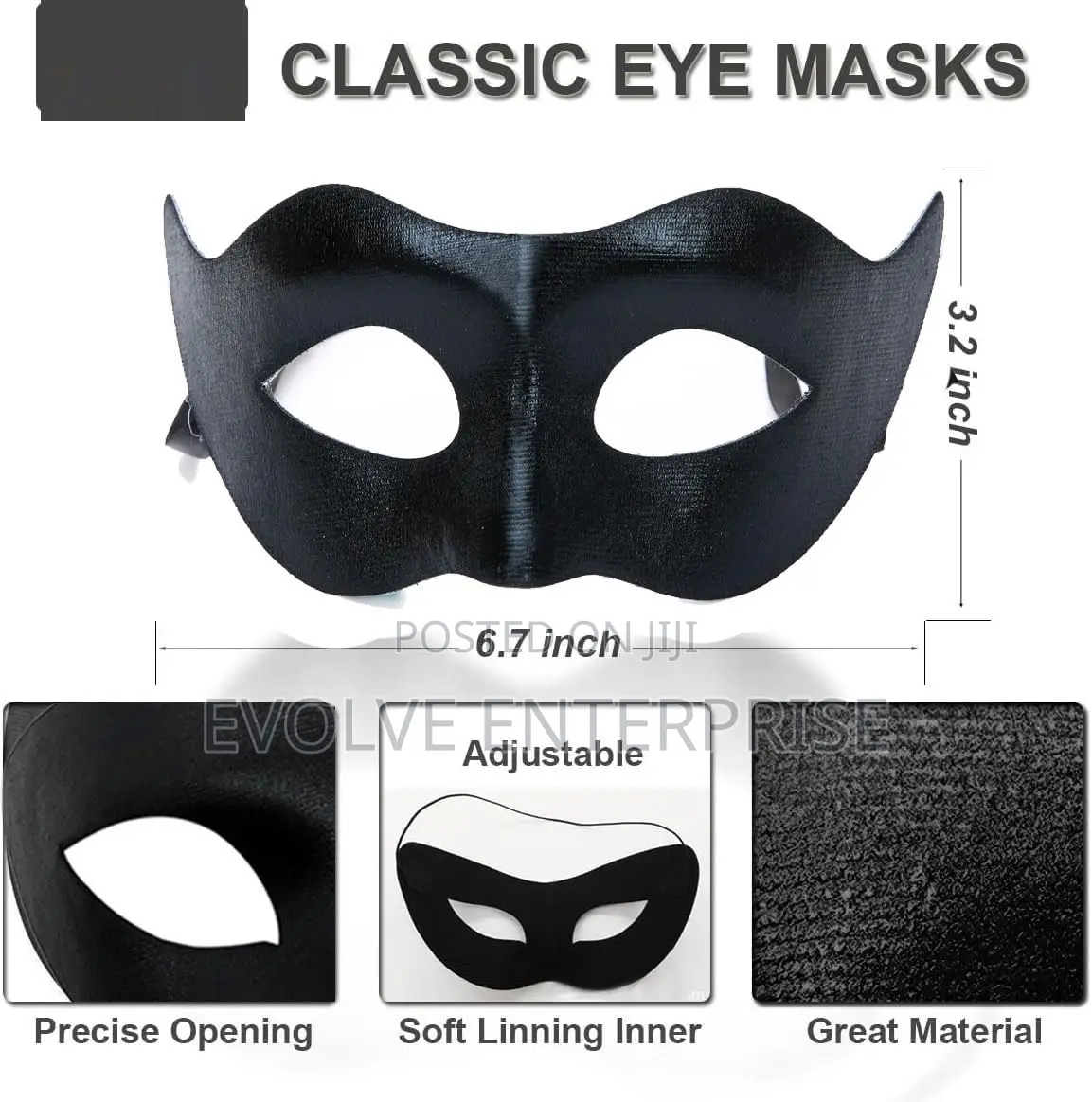 Masquerade Mask for Men Halloween