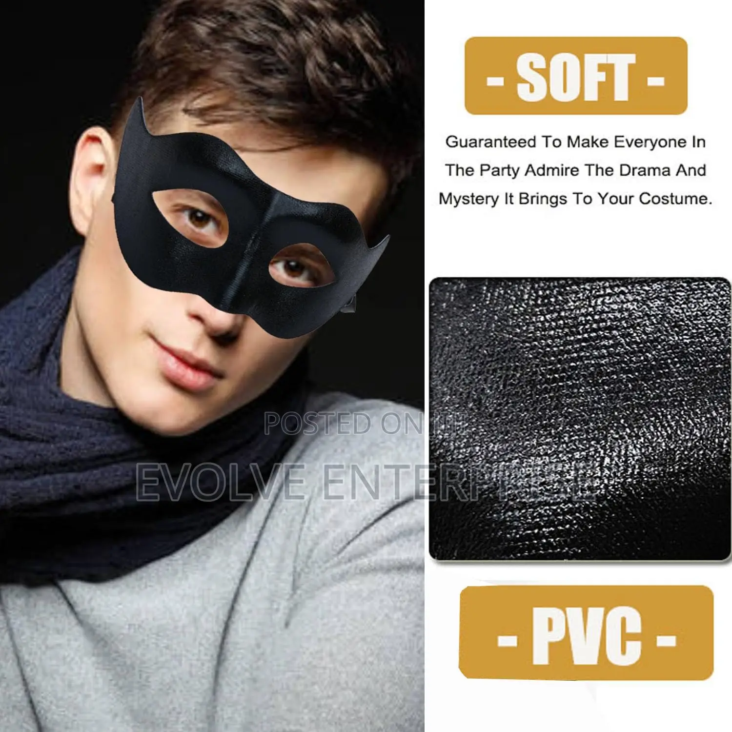 Masquerade Mask for Men Halloween