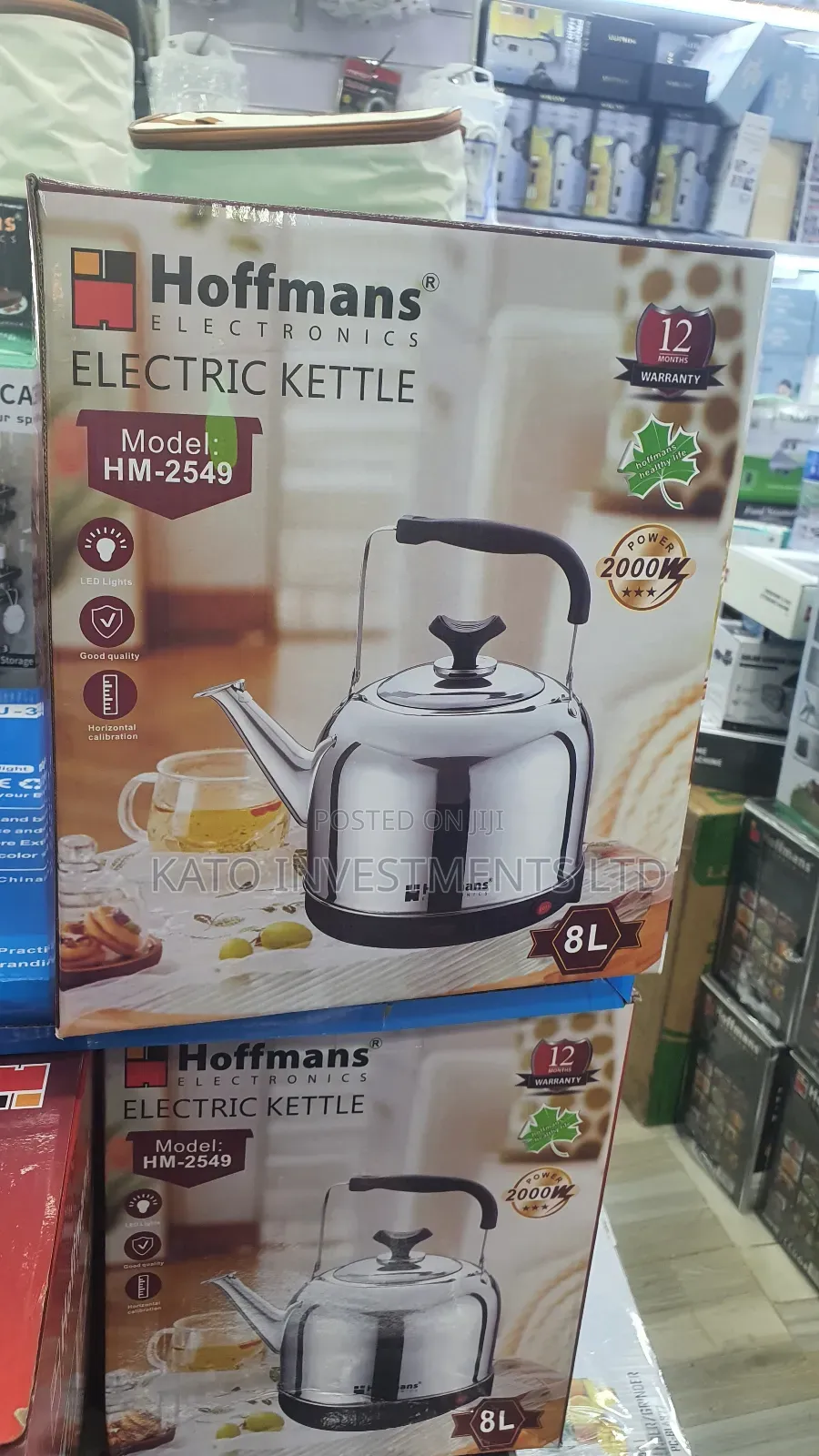 8l Hoffmans Electric Kettle