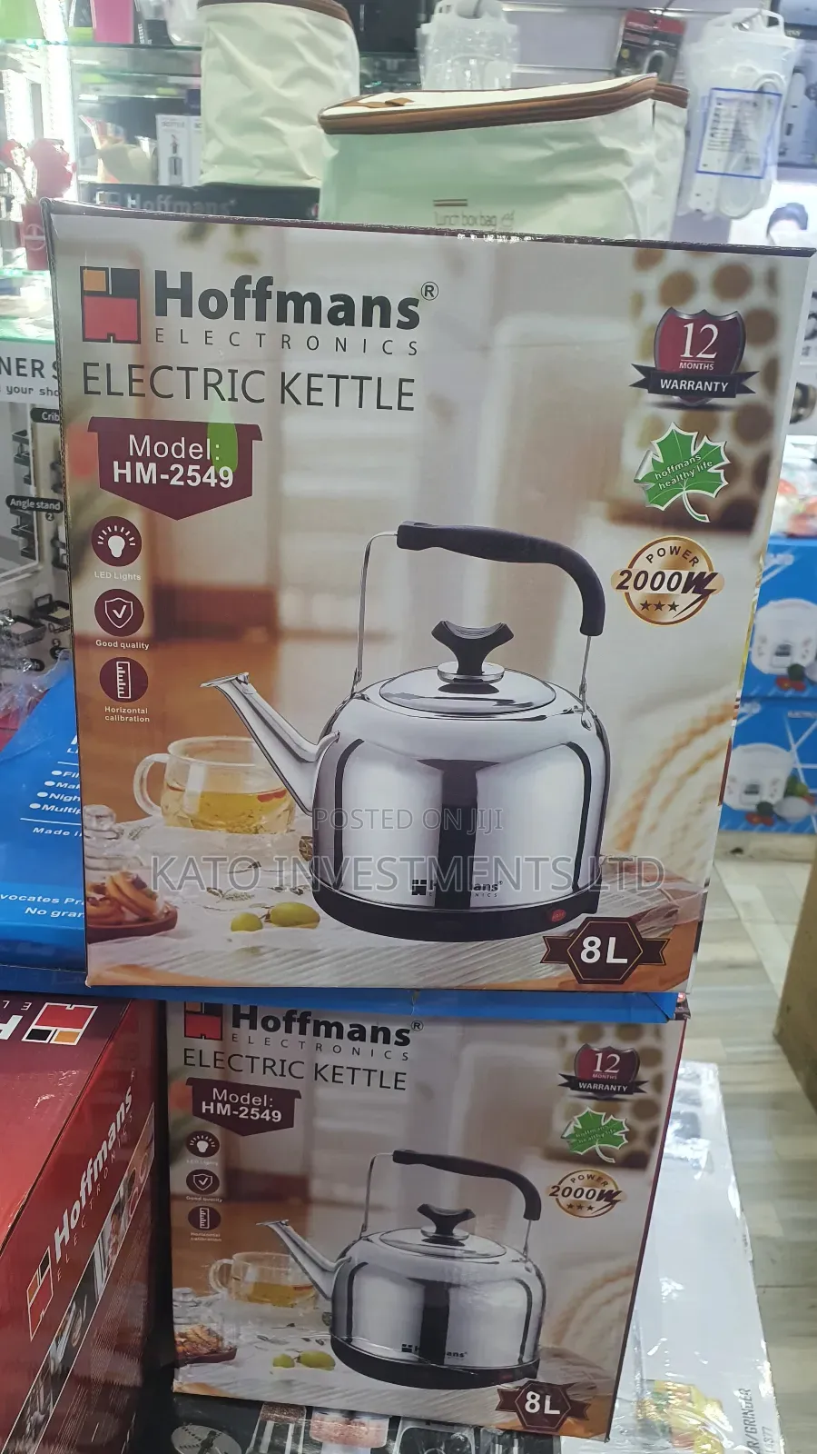 8l Hoffmans Electric Kettle