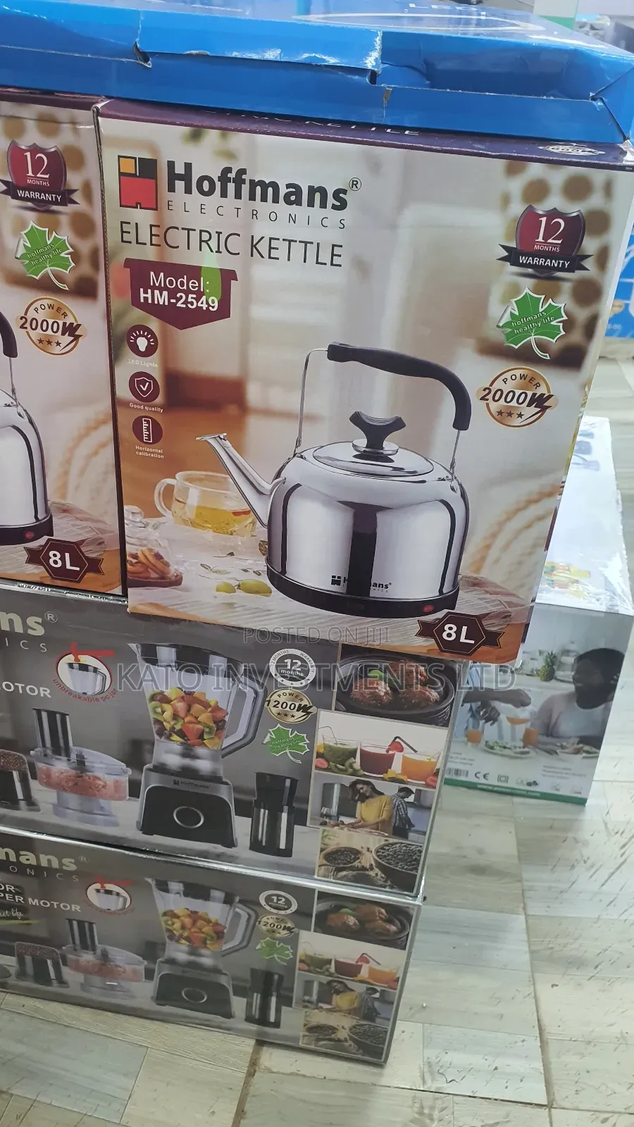 8l Hoffmans Electric Kettle
