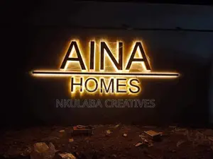 Back Lighting Wall Logo Business Sign