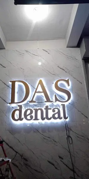 Back Lighting Wall Logo Business Sign