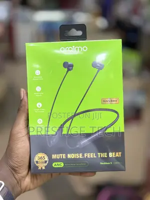 Oraimo Necklace 5 Anc Neck Band Earphones 40hrs