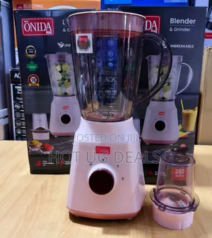 2 In 1 Onida Plus 1.5l Electric Blender With Grinder - White