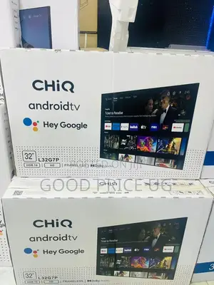 Chiq 32" Smart Android Frameless Tv L32g7p