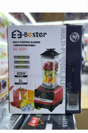 2l E- Bester Commercial Blender For Heavy Duty Works & Business - Red