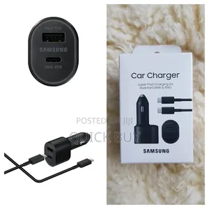 Super Fast Charging 2.0 Dual Ports(45w 15w) Car Charger