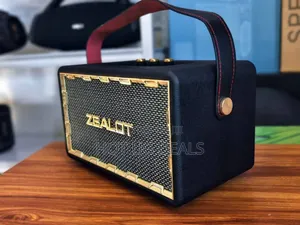 Zealot Mt01 Retro Card Portable Wireless Bluetooth Speaker Black