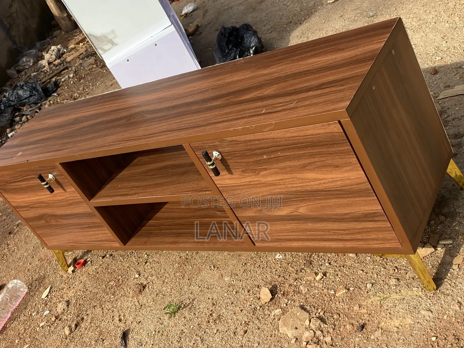 Tv Stand Gold Side Stands