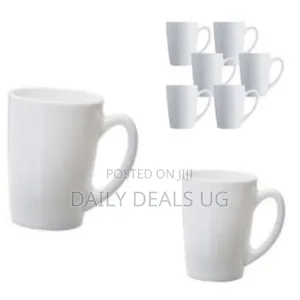Luminarc 6 Pieces of Luminarc Tea Coffee Mug Cups-White