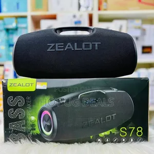 Zealot S78 Portable Wireless Bluetooth Speaker With Super Bass - Black