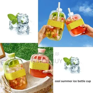 2in1 Water Bottle and Ice Cube Tray