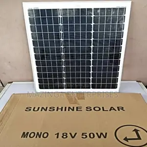 50w Sunshine Solar Mono 18v 50w Solar Panel