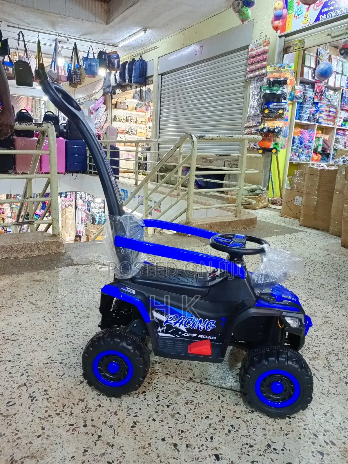Rechargeable Electric Push Car