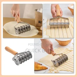 Stainless Steel Noodle Cutter Duddies and Pastry Roller Cutter