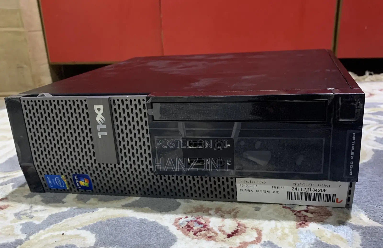 Desktop Computer Dell OptiPlex 3020 4GB Intel Core I5 HDD 500GB