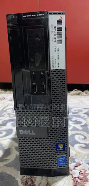 Desktop Computer Dell OptiPlex 3020 4GB Intel Core I5 HDD 500GB