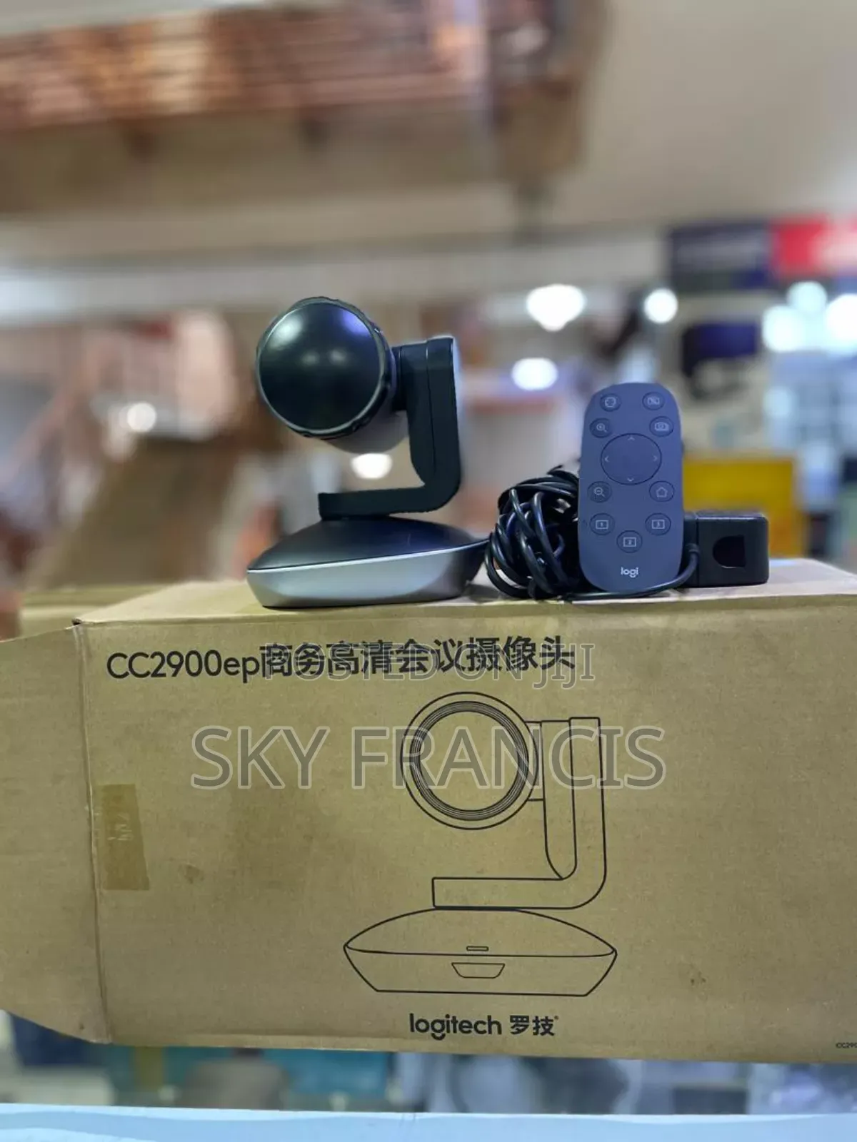 Logitech Webcam Cc2900ep 1080p Zoom