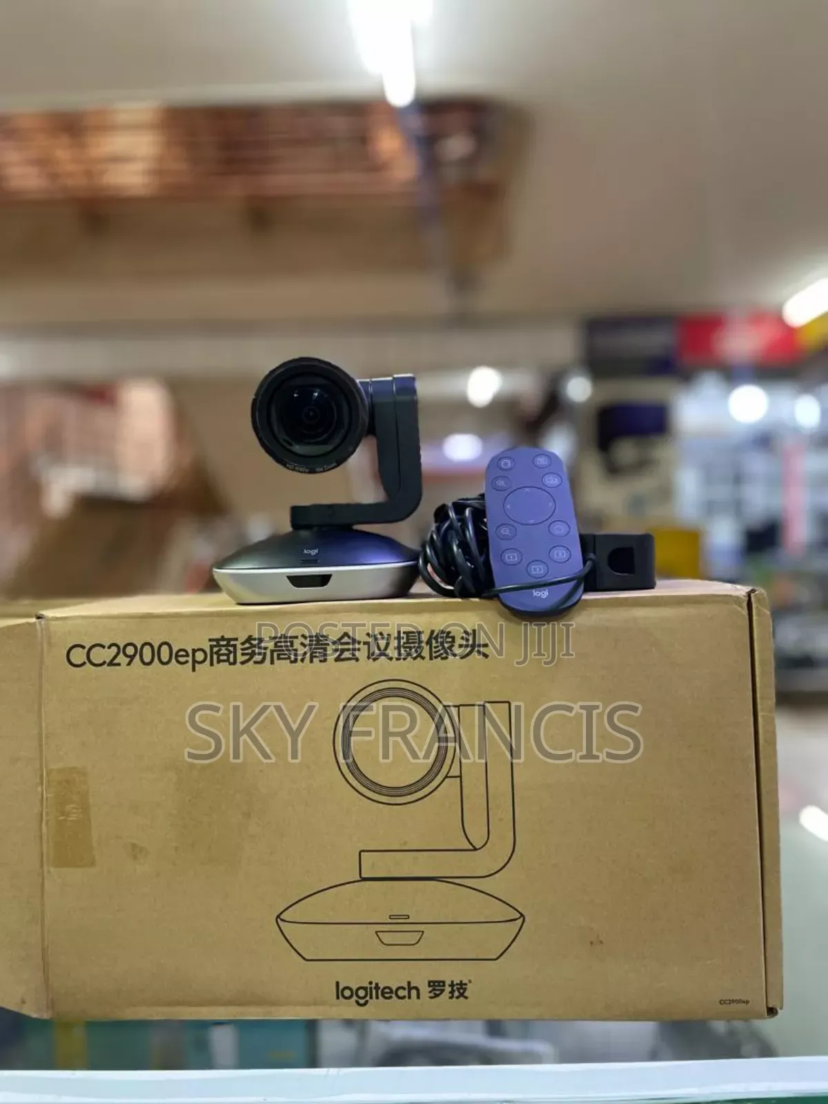 Logitech Webcam Cc2900ep 1080p Zoom