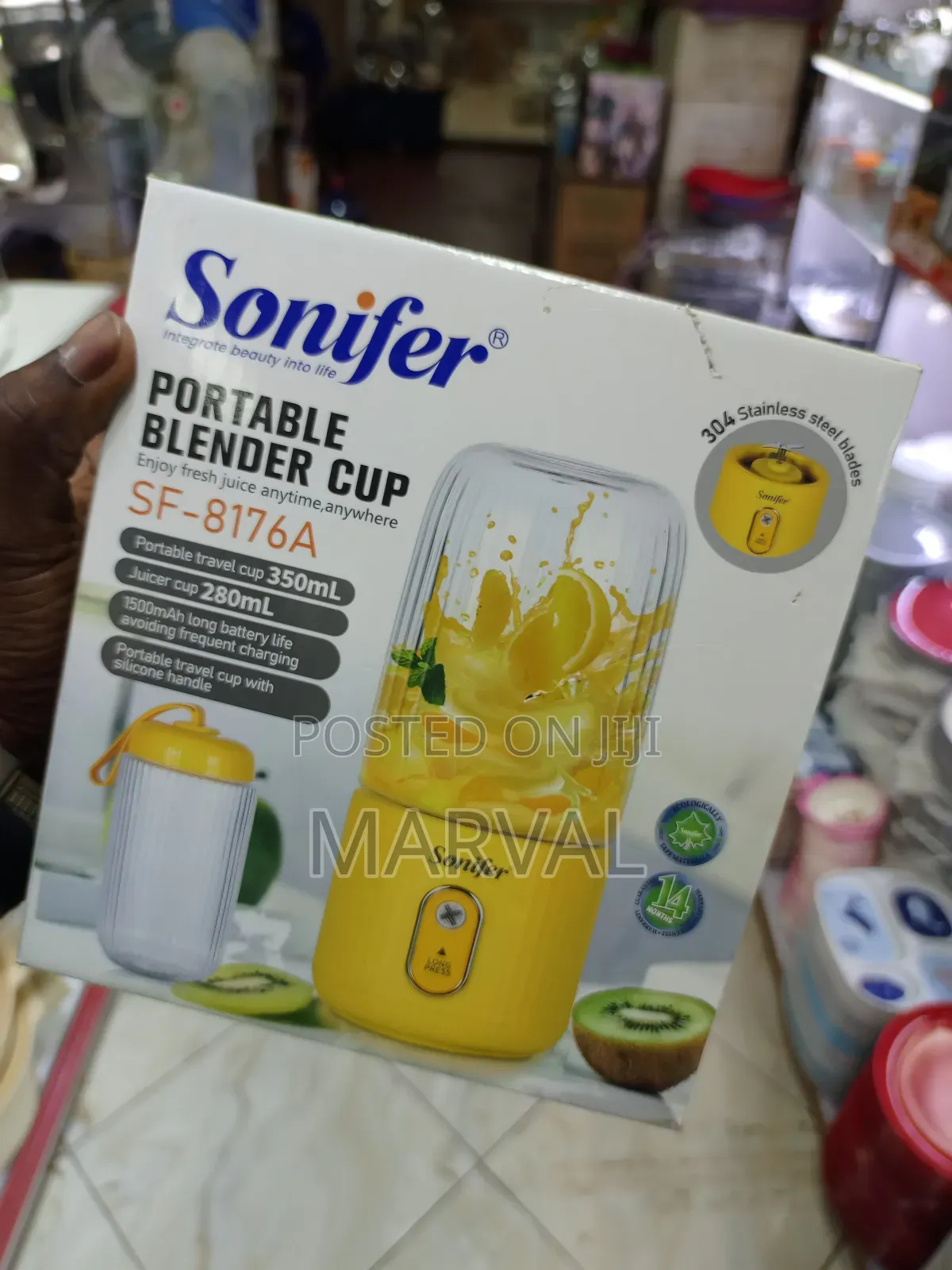 2cup Portable Rechargeable Blender