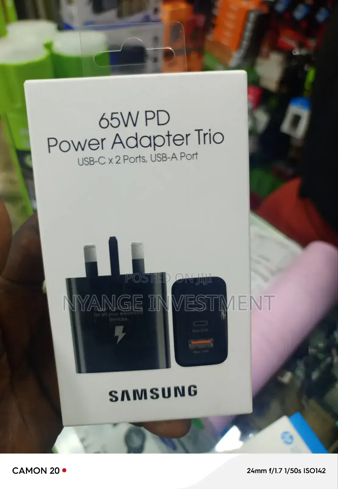 65w Samsung Adapter. C-C Charger and Adapter