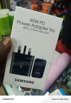 Adapter and Charger. Samsung C-C Charger