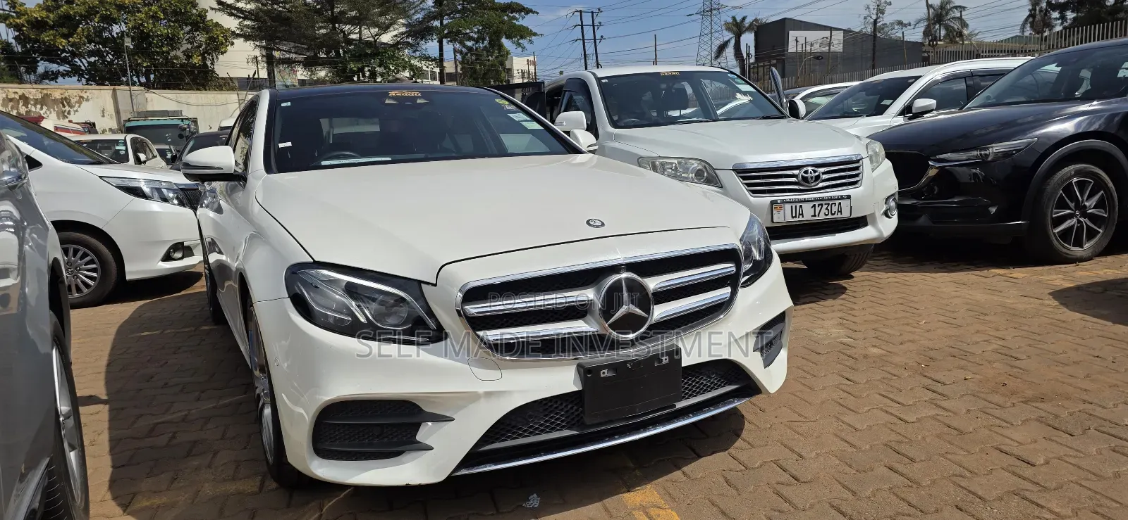 Mercedes-Benz E200 2017 White