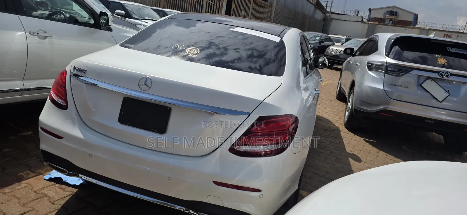 Mercedes-Benz E200 2017 White