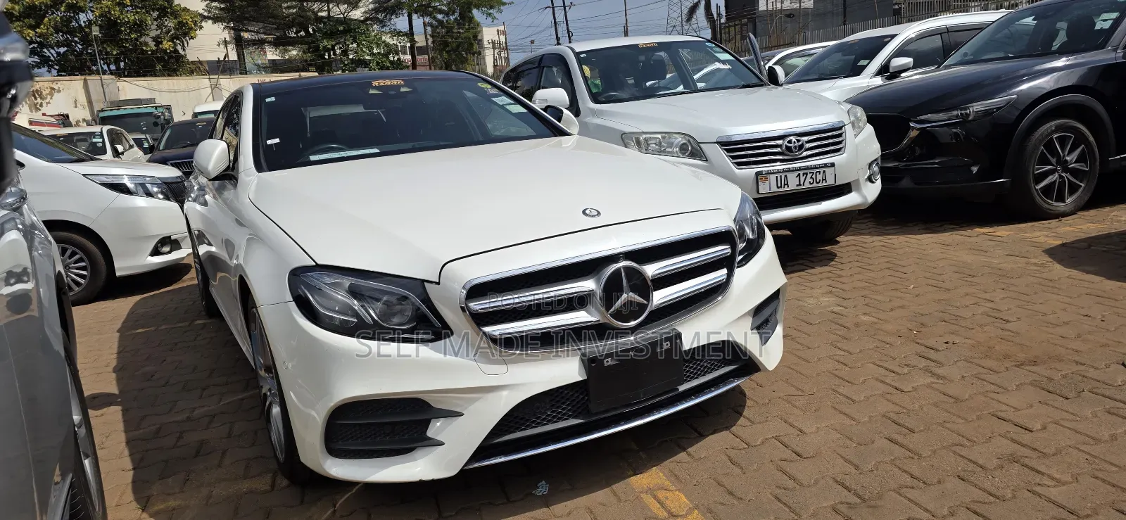 Mercedes-Benz E200 2017 White