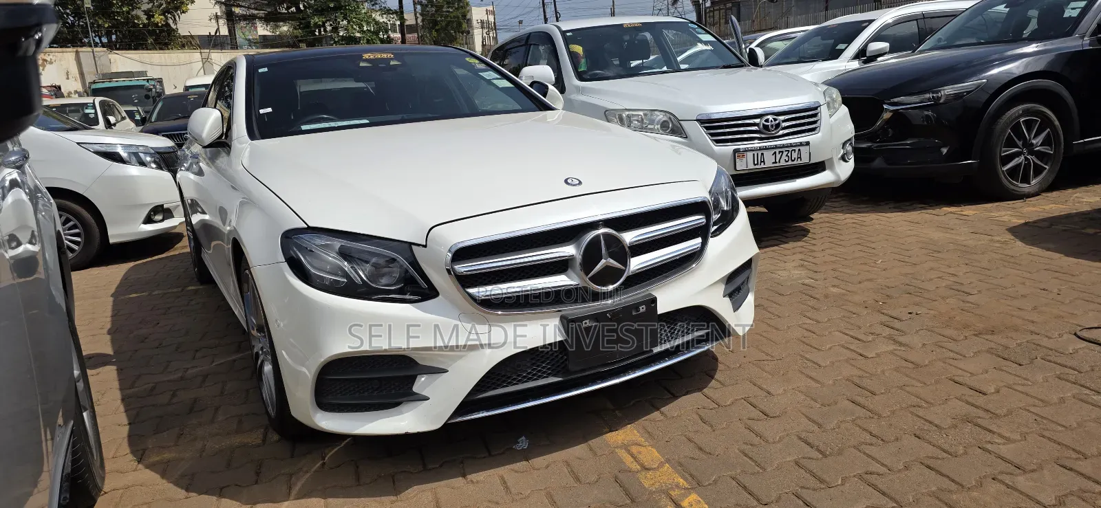 Mercedes-Benz E200 2017 White