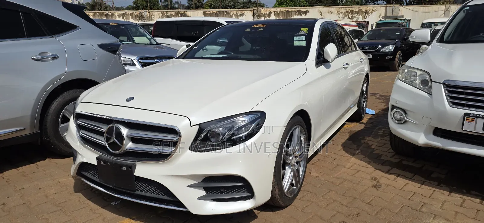Mercedes-Benz E200 2017 White