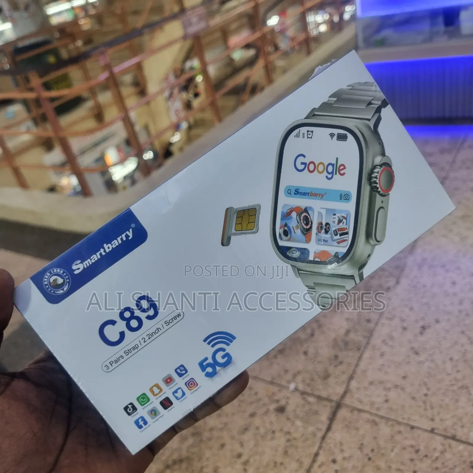 C89 Smart Watch Smartbarry With Sim Card