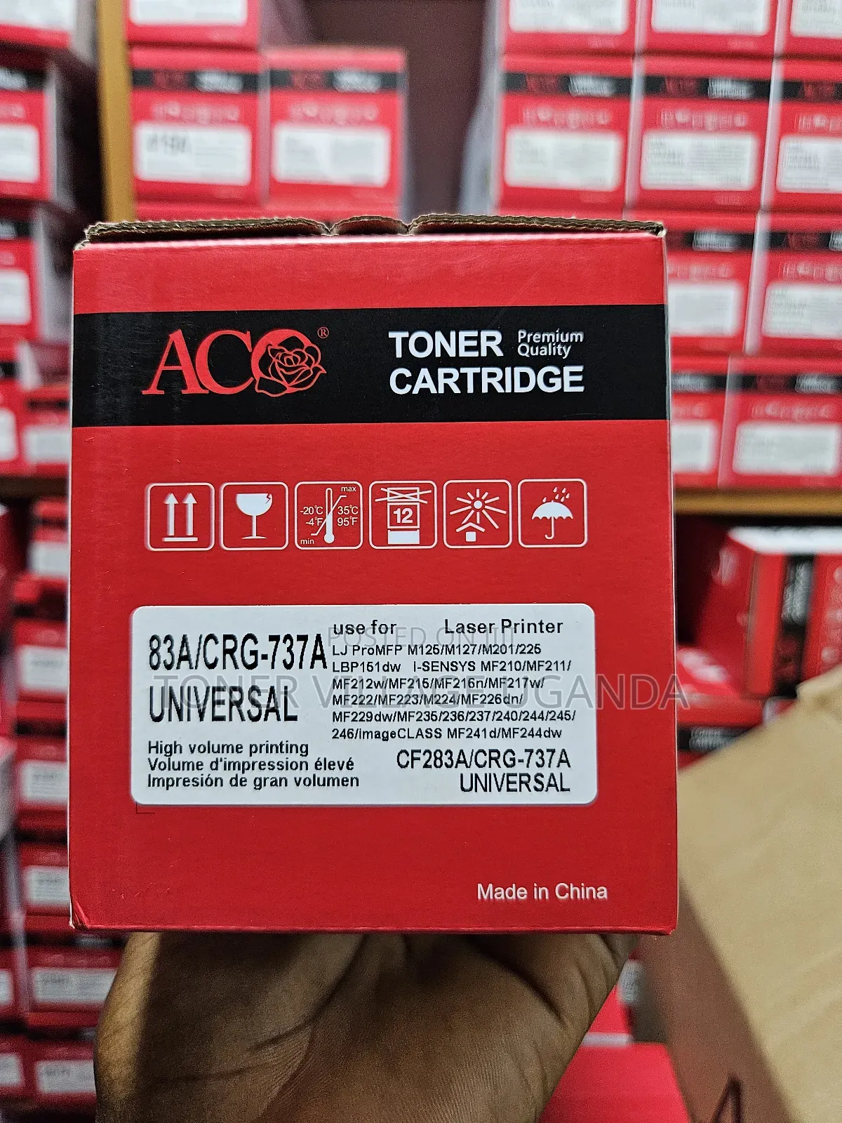 83a Toner Cartridge Cf283a For Laserjet M125a M127 Printers
