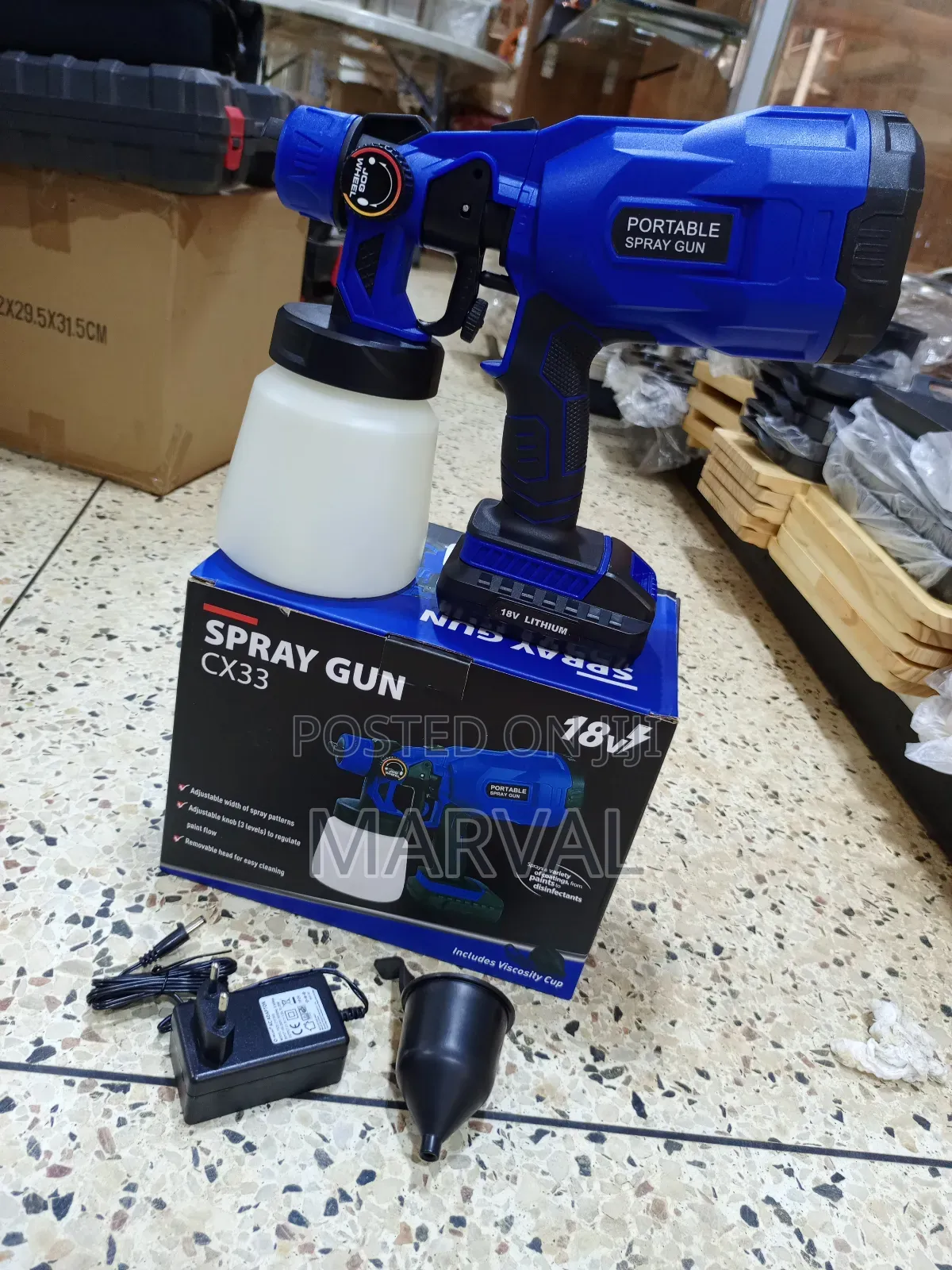 Rechargeable Portable Electric Spray Gun.