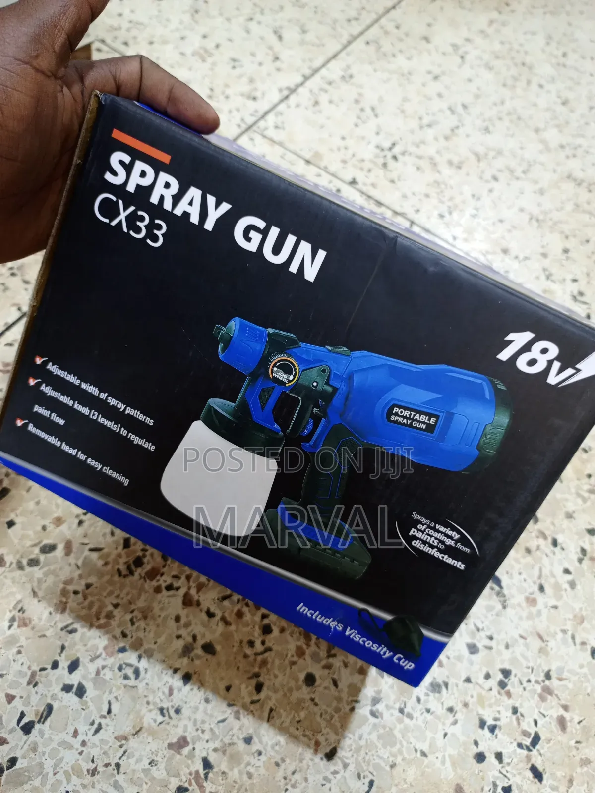 Rechargeable Portable Electric Spray Gun.