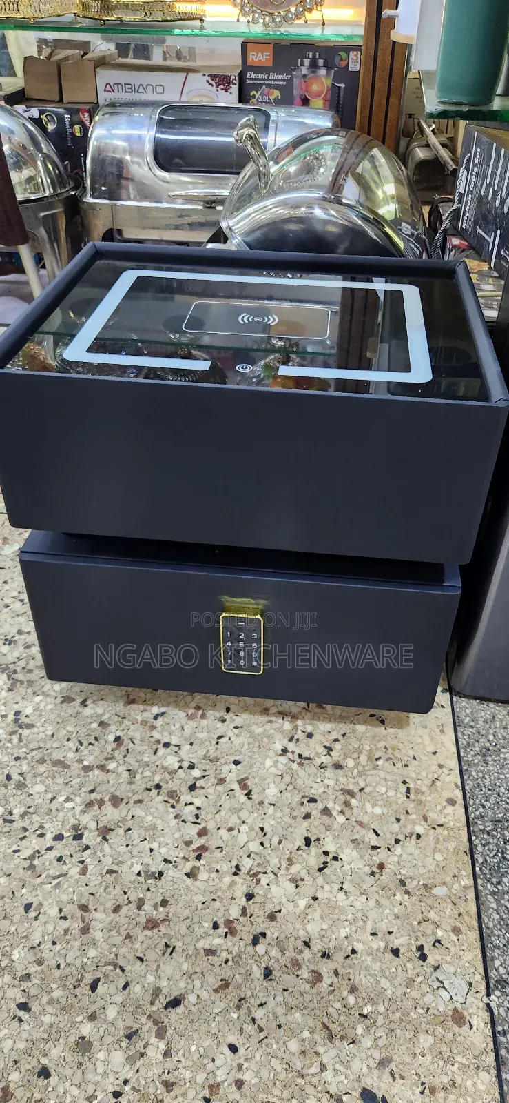 Smart Table or Side Table With Wireless Charging