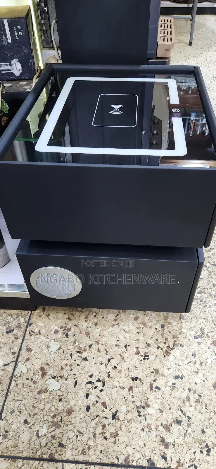 Smart Table or Side Table With Wireless Charging