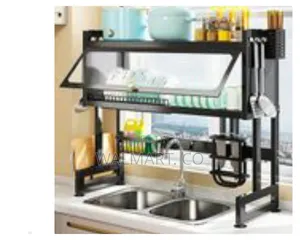Over the Sink Dish Drying Rack Dish Drainer