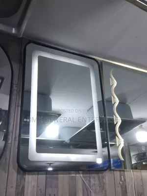 Mirrors With Light in Different Shapes